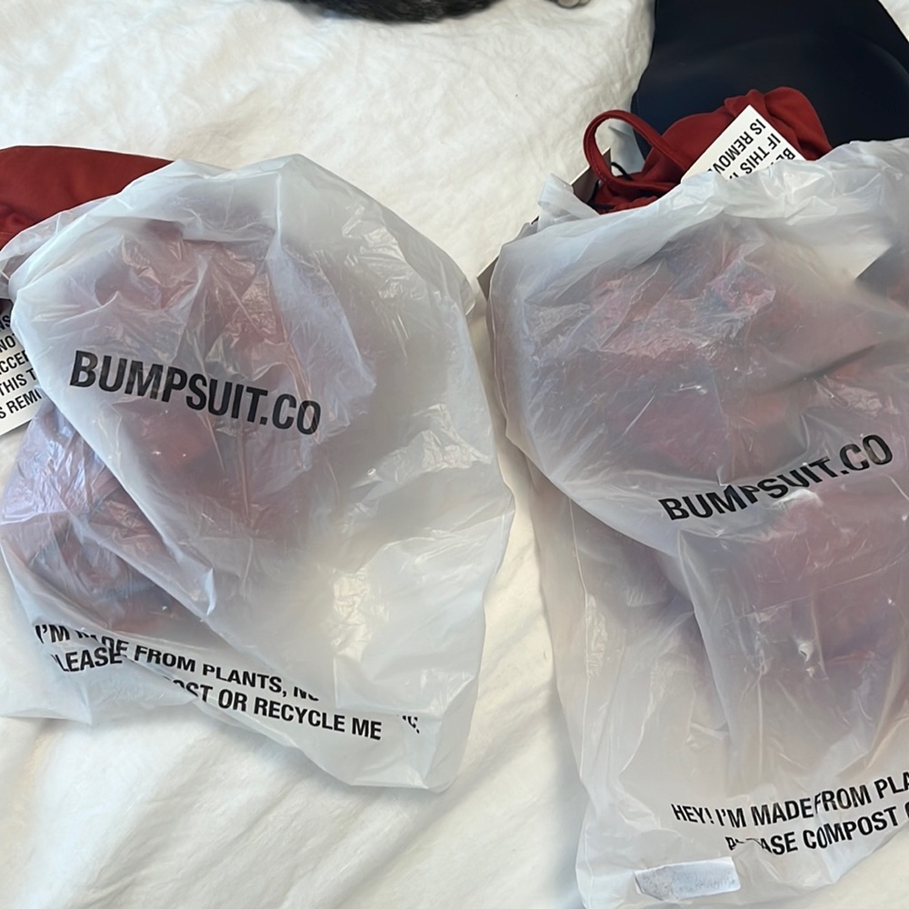 Bumpsuit slim cloud pants and matching long sleeve top NWT